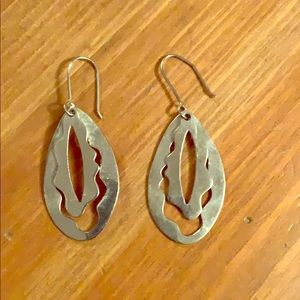 Sterling Silver Dangling Earrings